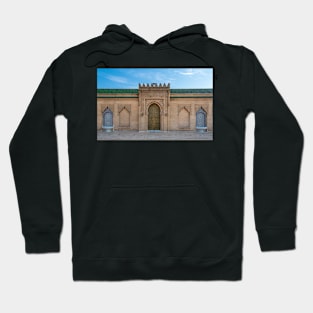 Door with fountains in Rabat, Morocco Hoodie